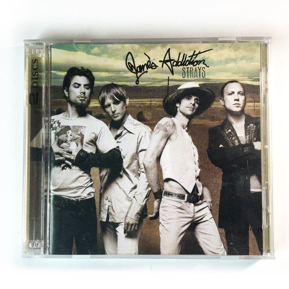 Jane's Addiction Strays 2 Disc Audio + Enhanced CD Version 2003 VG+ Capitol Recs - Picture 1 of 6